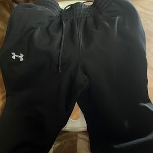 Black under armour sweat pants